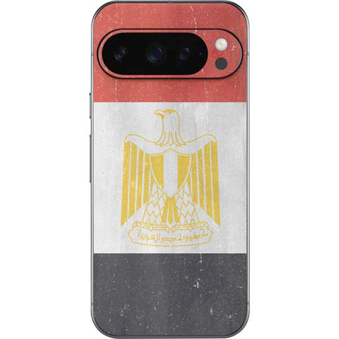 Egypt Flag Distressed Google Pixel 9 Pro Skin